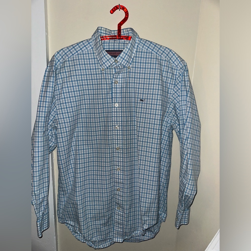 Vineyard vines checker shirt men’s m